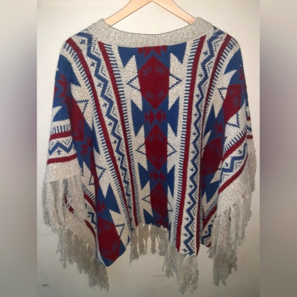 Anthropologie sweater poncho